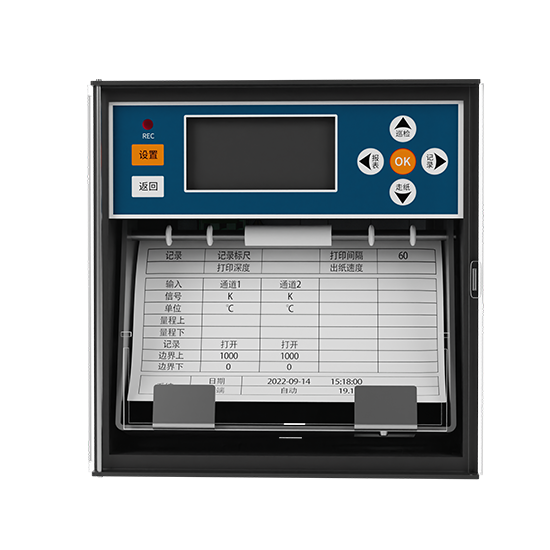 j9真人第一品牌R1200 1-12路 液晶智能 打印有纸记录仪 电流/电压/温度/压力